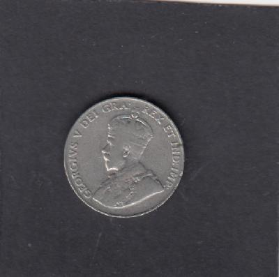 Beschrijving: 5 Cent GEORGIUS V